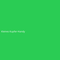 Kleines Kupfer-Handy