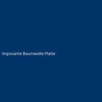 Imposante Baumwolle-Platte