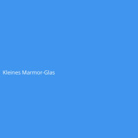 Kleines Marmor-Glas
