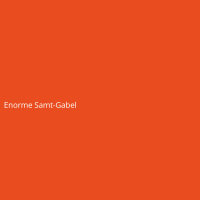 Enorme Samt-Gabel