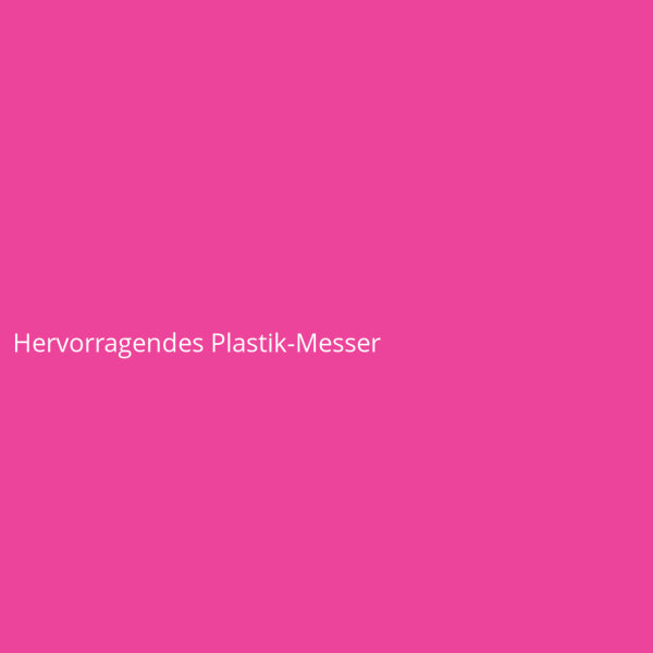 Hervorragendes Plastik-Messer
