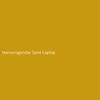 Hervorragender Samt-Laptop